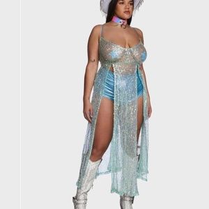 Plus Always Glistening Sequin Set- Never Used